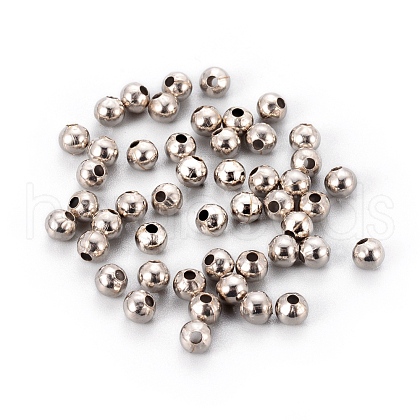 Iron Round Spacer Beads X-E146Y-1