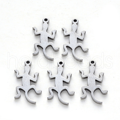 Tarnish Resistant 201 Stainless Steel Pendants X-STAS-N092-48-1