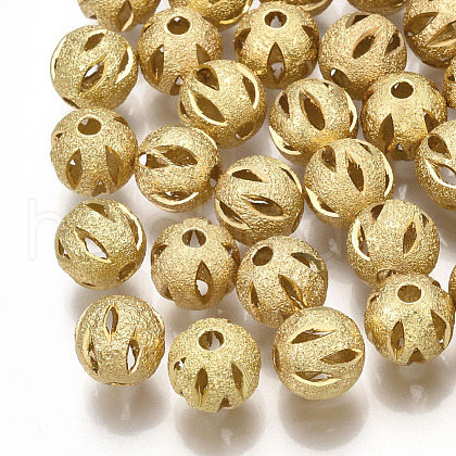 Brass Filigree Beads KK-S34-251C-1