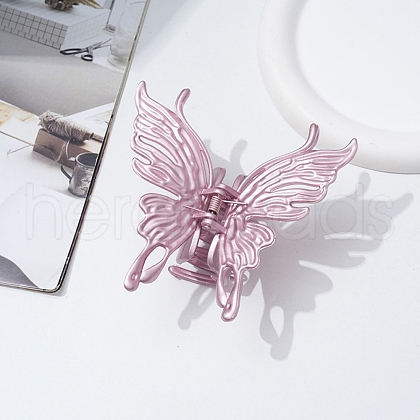 Butterfly Zinc Alloy Claw Hair Clips PW-WGB5B64-02-1