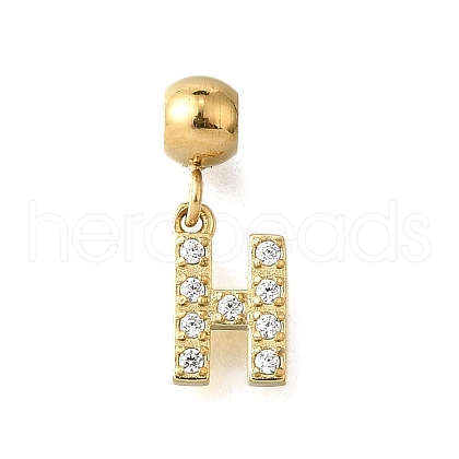 304 Stainless Steel Rhinstone Pendant STAS-H202-50G-H-1