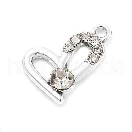 Alloy Rhinestone Pendants FIND-U026-07P-1