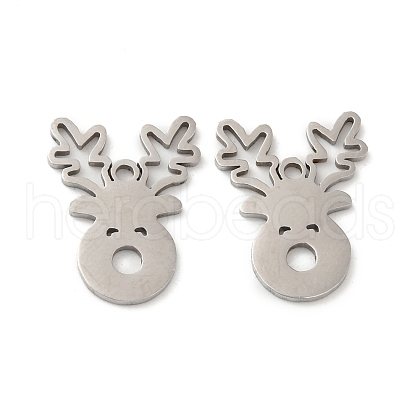 Non-Tarnish 201 Stainless Steel Pendants STAS-Q245-09P-1