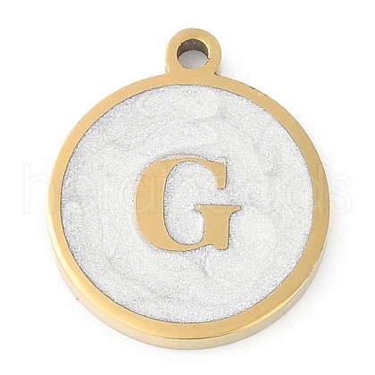 Ion Plating(IP) 201 Stainless Steel Pendants STAS-K288-02G-G-1