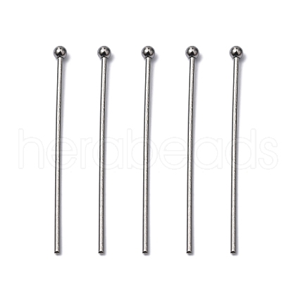 304 Stainless Steel Ball Head pins X-STAS-R051-30mm-1