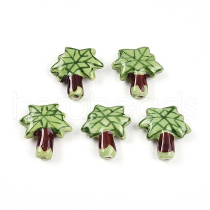 Handmade Porcelain Beads PORC-N009-02-1