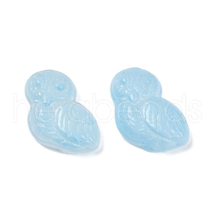 Transparent Glass Beads DGLA-E004-06J-1