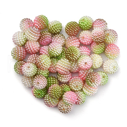 50Pcs Imitation Pearl Acrylic Beads OACR-YW0001-11I-1
