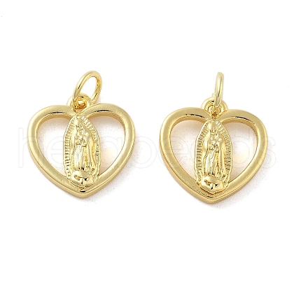 Brass Pendants KK-C092-06G-1