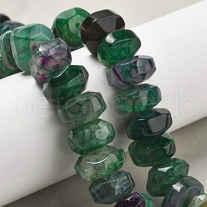 Natural Dragon Veins Agate Beads Strands G-K392-A02-1