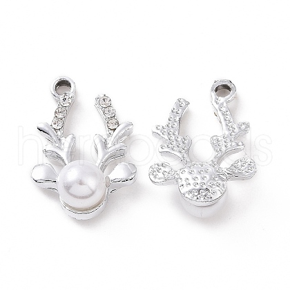 Alloy Crystal Rhinestone Pendants ALRI-C008-29P-1