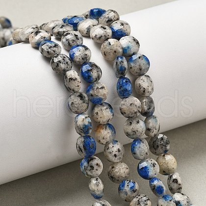 Natural K2 Stone Beads Strands G-C179-A6mm-12-1