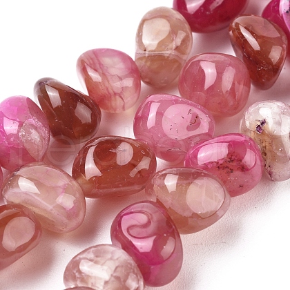 Natural Agate Beads Strands G-L560-S05-1