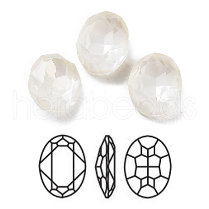 K9 Glass Rhinestone Cabochons RGLA-M016-D01-002DE-1