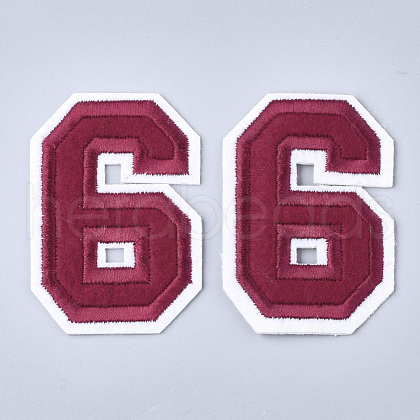 Computerized Embroidery Cloth Iron On Patches FIND-T030-063-6-1