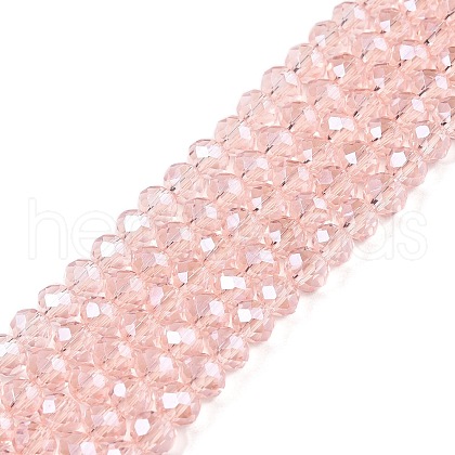 Electroplate Glass Beads Strands EGLA-A044-T4mm-A22-1