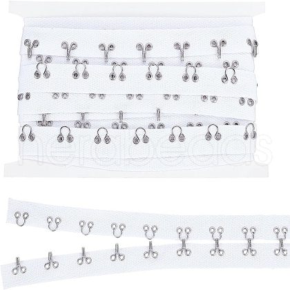 Steel Hook Buckles FIND-WH0082-92A-1