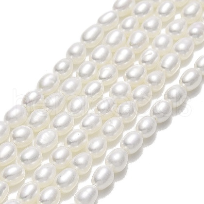 Natural Cultured Freshwater Pearl Beads Strands PEAR-J006-07F-1