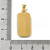 304 Stainless Steel Enamel Pendants STAS-B087-06G-01-3