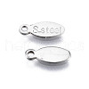 201 Stainless Steel Charms STAS-N095-029-3