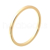 Brass Plain Bangles for Women BJEW-D339-01G-4