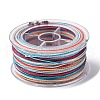 Segment Dyed Waxed Polyester Cord YC-C003-02C-2