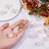 10Pcs Natural Rose Quartz Pendants G-HS0001-05-3