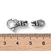 316 Stainless Steel Lobster Claw Clasps Sets STAS-D303-10AS-02-3