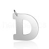 Tarnish Resistant 201 Stainless Steel Pendants STAS-S105-T585S-D-1