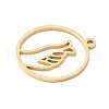 304 Stainless Steel Pendants STAS-Z131-01C-G-2