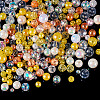 Transparent & Opaque Acrylic Bead OACR-TAC0002-08A-11
