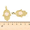 Natural Rose Quartz Pendants G-F786-07G-30-3