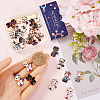 SUNNYCLUE 32Pcs 8 Styles Rack Plating Alloy Pendants FIND-SC0009-93-3