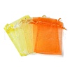 40Pcs 4 Colors Organza Bags Jewellery Storage Pouches Wedding Favour Party Mesh Drawstring Gift OP-FS0001-03A-3