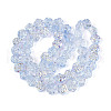 Electroplate Glass Beads EGLA-T025-02C-2