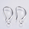 Brass Earring Hooks KK-F737-51-RS-2