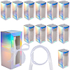 Gorgecraft 10Pcs Iridescent Cardboard Boxes CON-GF0001-13-1