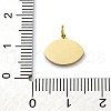 304 Stainless Steel Enamel Charms STAS-E550-51G-3