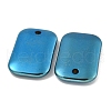 Electroplated Synthetic Non-Magnetic Hematite Pendants G-C136-05-3