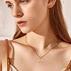 BENECREAT 12Pcs 2 Styles Brass Pendants KK-BC0014-15-6