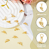 HOBBIESAY 12Pcs Brass Pendants KK-HY0003-23-4
