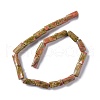 Natural Unakite Beads Strands G-L240-15-3