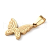 201 Stainless Steel Pendants STAS-U053-16A-G-2