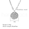Non-Tarnish 304 Stainless Steel Pendant Necklaces QZ6999-6-1