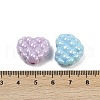 Opaque Acrylic Beads X-OACR-C022-14-3