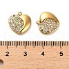 Real 14K Gold Plated 304 Stainless Steel Charms STAS-L022-063G-04-3