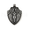 304 Stainless Steel Big Pendants STAS-P309-23AS-1