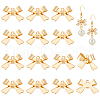 BENECREAT 30Pcs Brass Pendants KK-BC0013-10-1