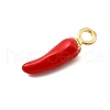 Alloy Enamel Pendants X-FIND-I044-01J-2
