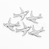 Tarnish Resistant 304 Stainless Steel Pendants STAS-P175-13P-1